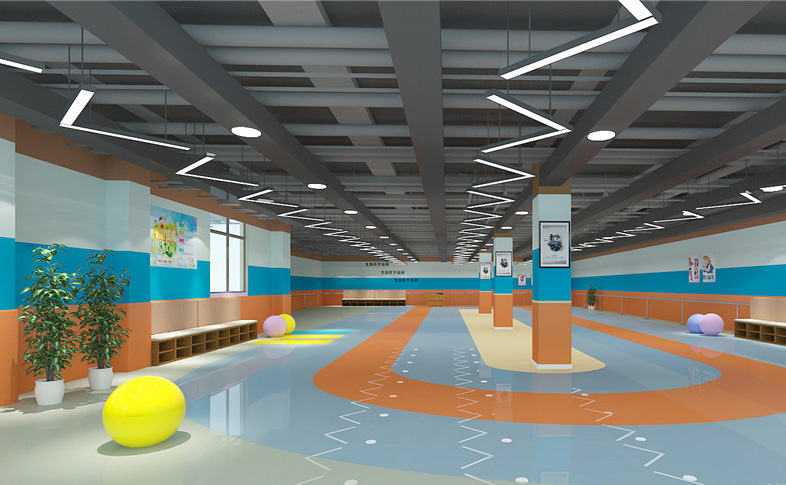 倍體少兒運(yùn)動(dòng)示范館裝修