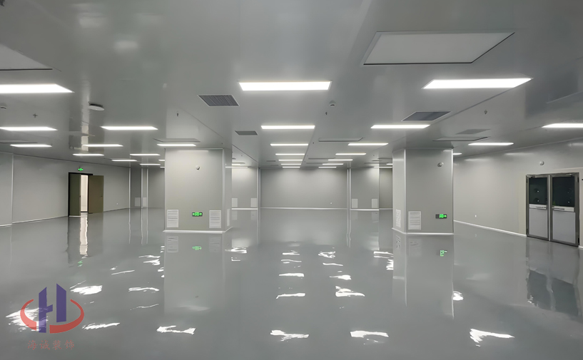 深圳光明生物科技公司辦公無塵車間裝修